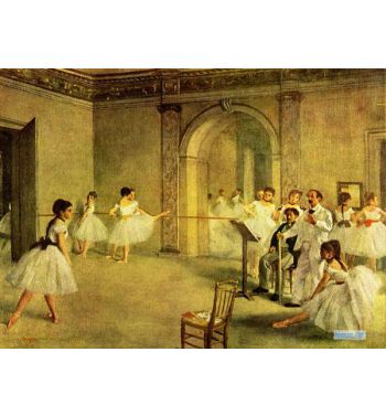 Ballettsaal Der Oper In Der Rue Peletier 1872