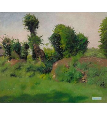 The Hedge, Honfleur, 1909