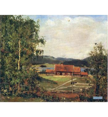 Landscape Maridalen By Oslo, 1881