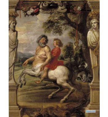 Achilles Instructed By Chiron