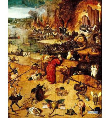 Triptych Of The Temptation Of St Anthony