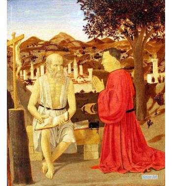San Girolamo With A Devotee