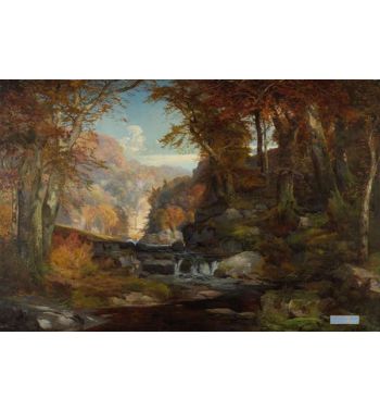 A Scene On The Tohickon Creek Autumn, 1868