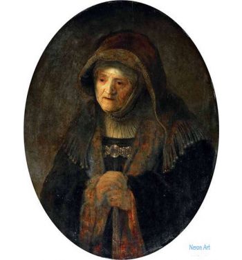 Artist's Mother As Prophetess Hannah