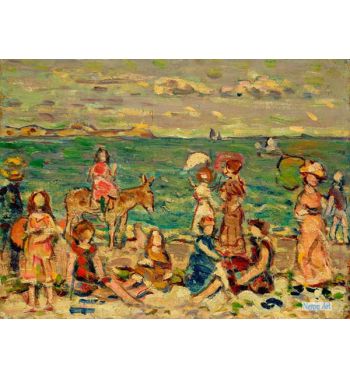 Beach Scene, c1912 13