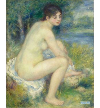 Naked Woman In A Landscape