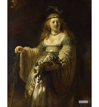 Saskia Van Uylenburgh In Arcadian Costume
