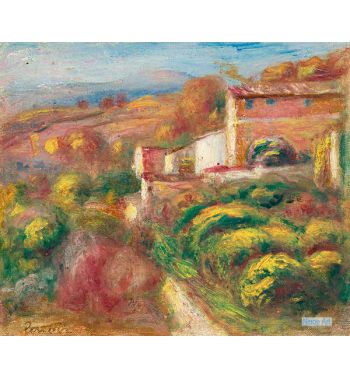 Landscape With Houses In Cagnes