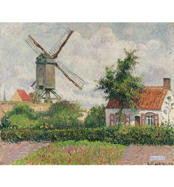 The Windmill At Knokke