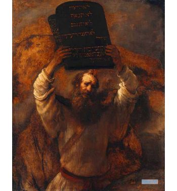 Moses With The Ten Commandments