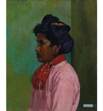 Black Woman With Pink Blouse, 1910