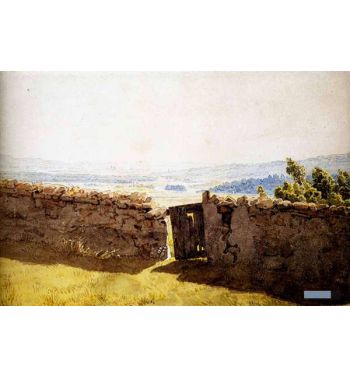 Landscape With Rolled Wall