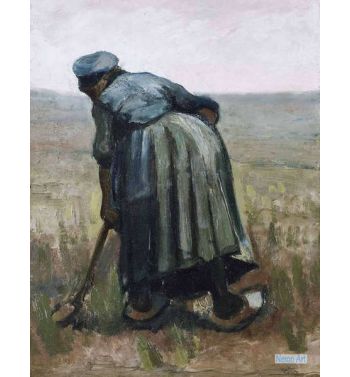 Peasant Woman Digging