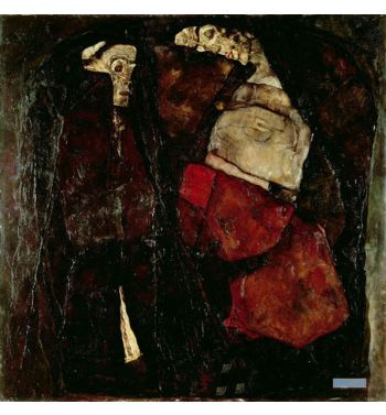 Pregnant Woman And Death, 1911