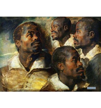 Four Studies Of A Head Of A Moor
