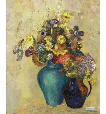 Two Vases Of Flowers 1905