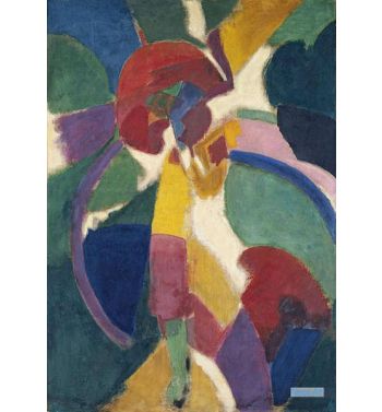 Woman With A Parasol, 1913