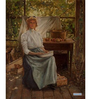 Portrait Of Eleanor Onderdonk, 1900