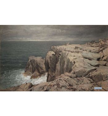 Cormorant Cliff, Jamestown, Rhode Island, 1877