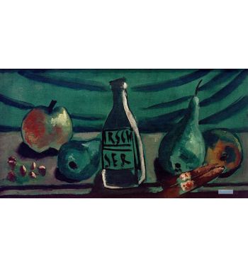 Still Life With Apple And Pear