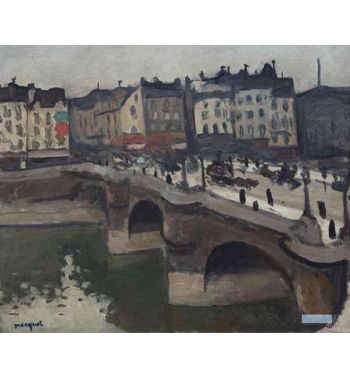 The New Bridge, Gray Time, Paris, 1905