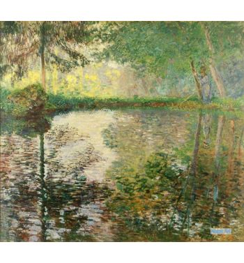 The Pond At Montgeron 1876