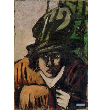 Woman With Hat And Muff