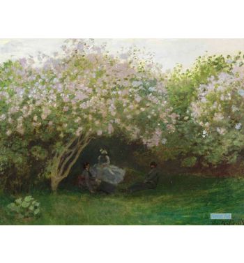 Lilacs Grey Weather 1872