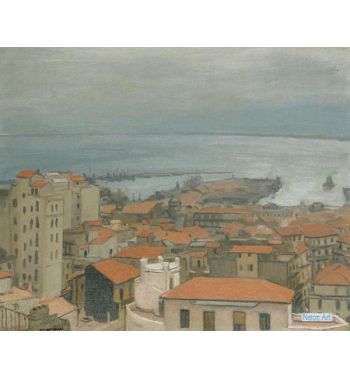 Algiers, View Of Mustapha, Rain