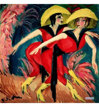 Dancers In Red, 1914