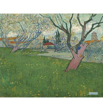 Orchards In Blossom View Of Arles 1889