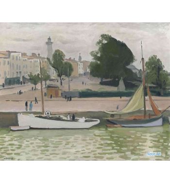 The White Yacht, La Rochelle, 1920