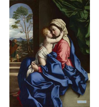Virgin And Child Embracing