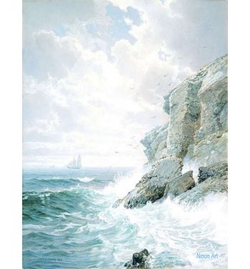 Purgatory Cliff, 1876
