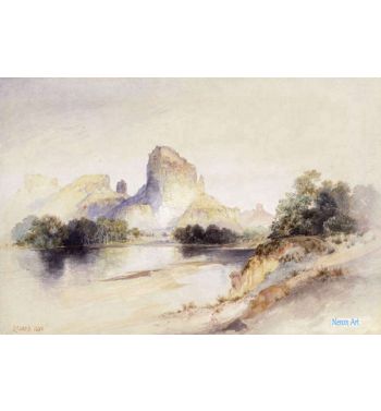 Castle Butte, Green River, Wyoming, 1894
