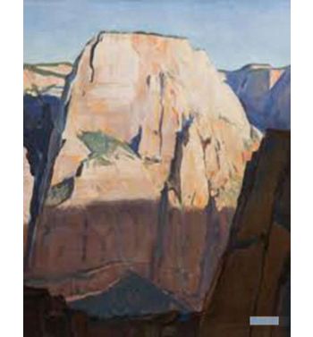 Great White Throne Zion Canyon Utah 1933