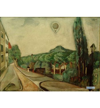 Landscape With Balloon