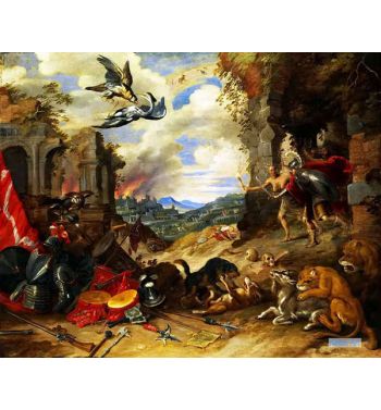 Allegory Of War 1640S