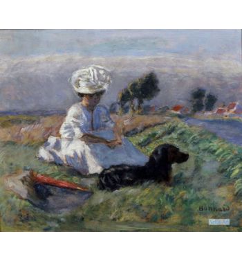Woman With Dog 2
