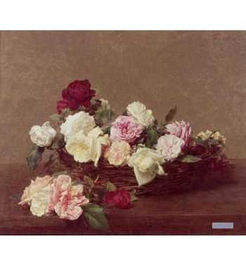 A Basket Of Roses, 1890
