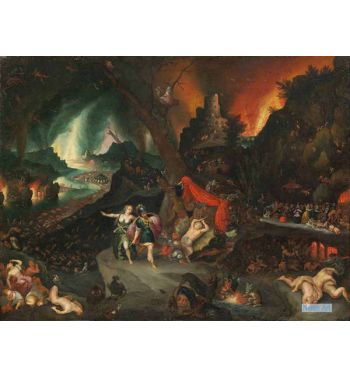 Aeneas And The Sibyl In The Underworld 1630S