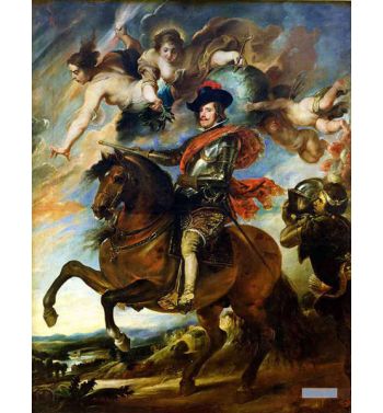 Equestrian Portrait Of King Philip IV Of Spain
