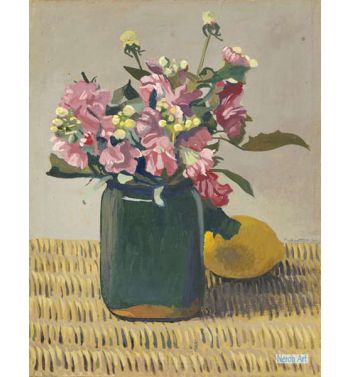 A Bouquet Of Flowers And A Lemon, 1924