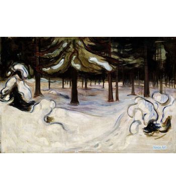 Winter In The Woods, Nordstrand, 1899