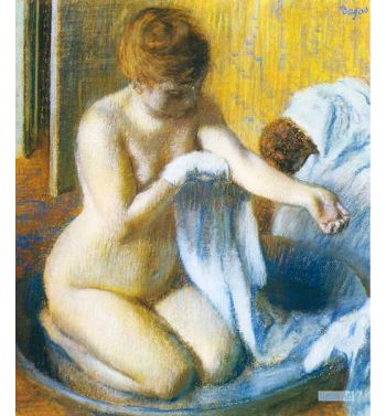 Woman With The Tub