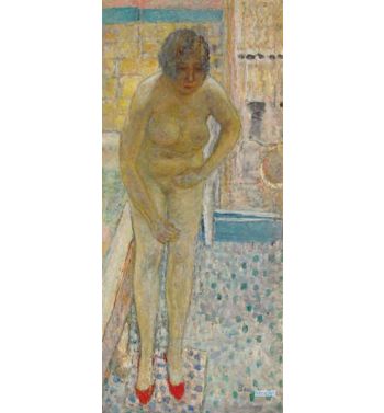 Nude With Red Slippers, c1932