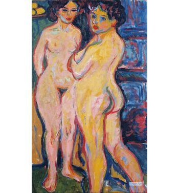 Nudes Standing By Stove, 1908