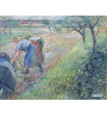 Peasants At Work Pontoise