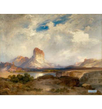 Castle Rock, Green River, Wyoming, 1915