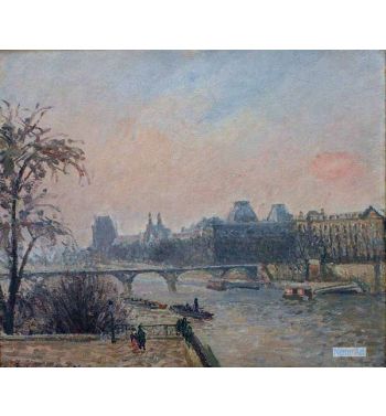 The Seine And The Louvre